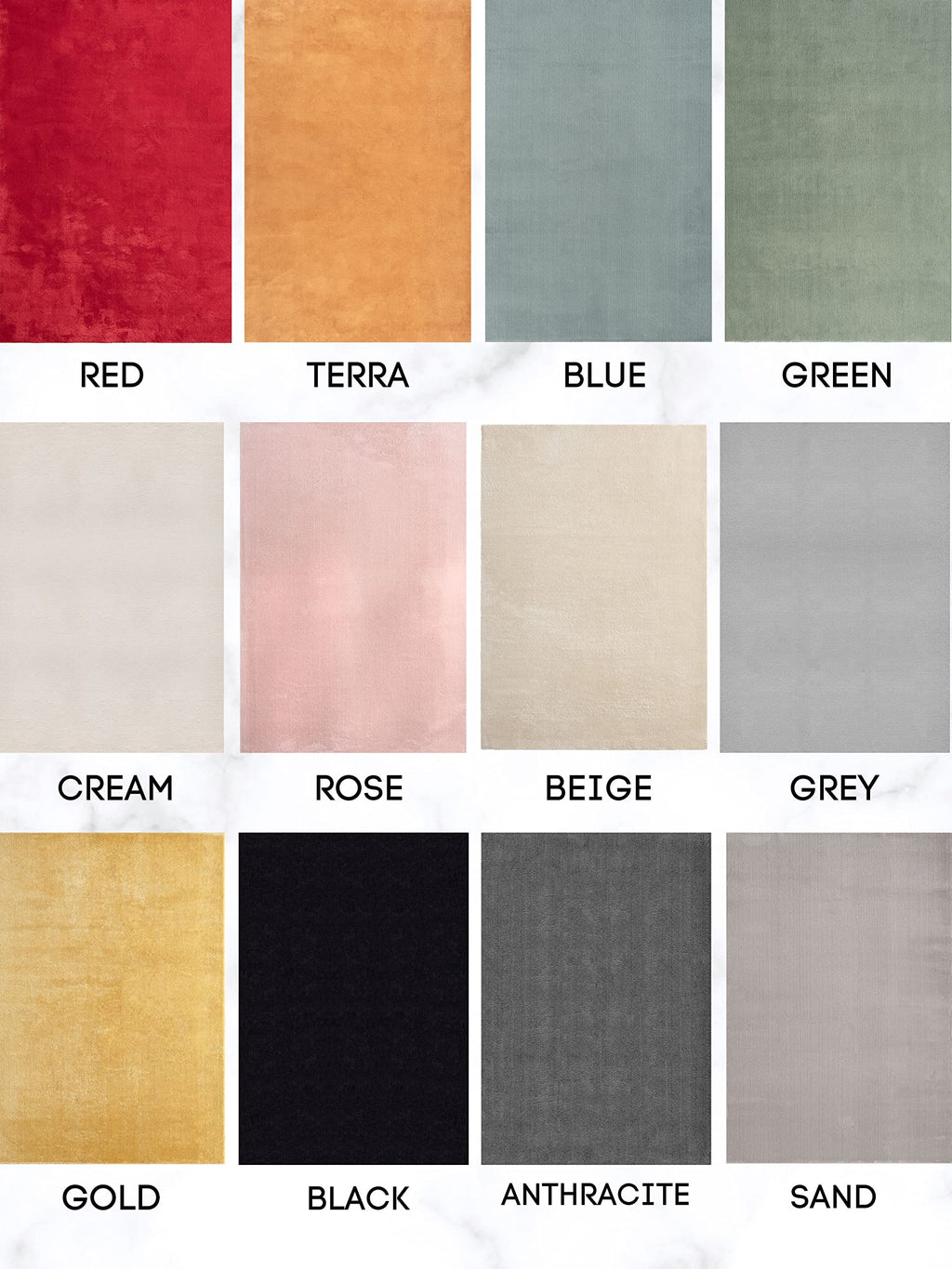 the carpet Relax Tapis Moderne à Poils Courts et Moelleux