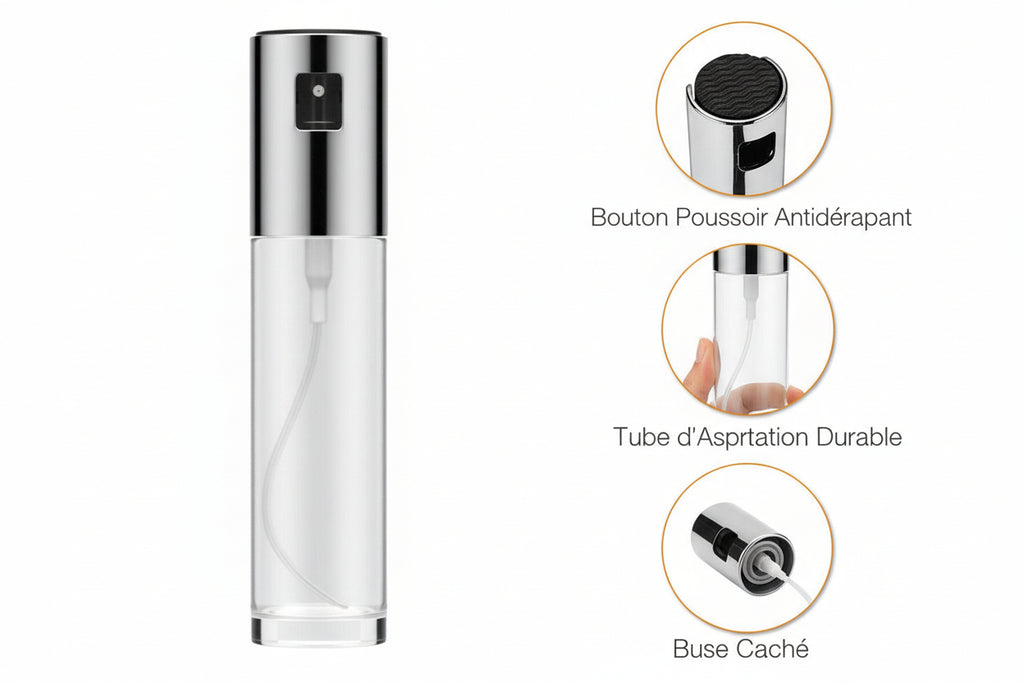 Precision Olive Oil Spray Bottle - Eco-Friendly Kitchen Essential!-3