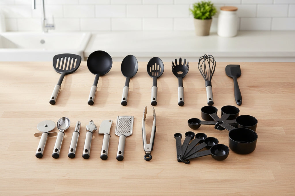 Stainless Steel Kitchen Scoop and Shovel Set-1